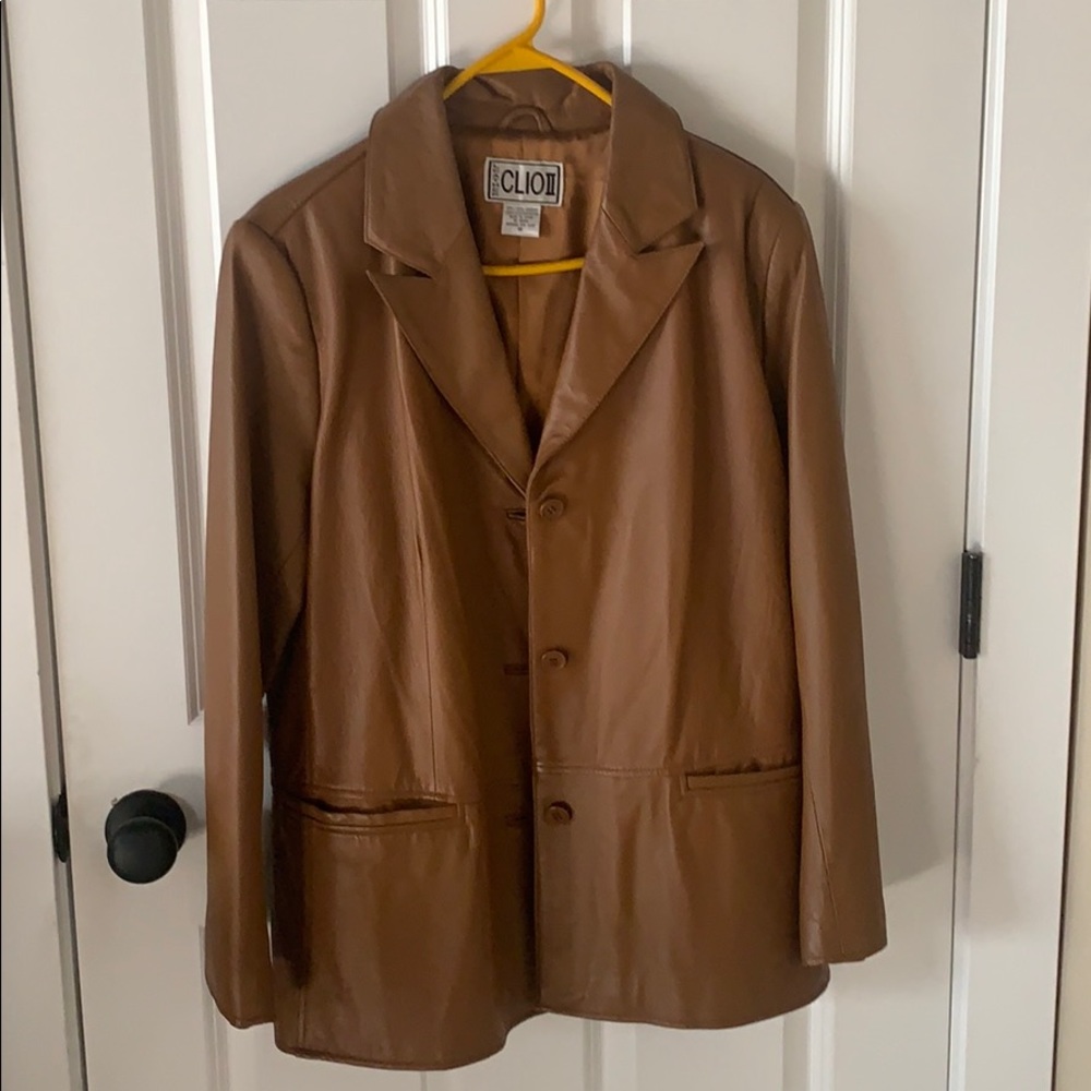 Leather jacket